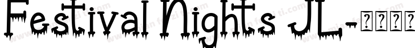 Festival Nights JL字体转换